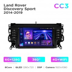 Штатна магнітола Teyes CC3 6+128 Gb 360° Land Rover Discovery Sport 2014-2019 9