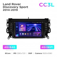 Штатная магнитола Teyes CC3L 4+64 Gb Land Rover Discovery Sport 2014-2019 9"