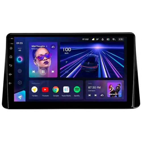 Штатная магнитола Teyes CC3 4+32 Gb Mitsubishi Eclipse Cross 1 2017-2021 (F2) 10"