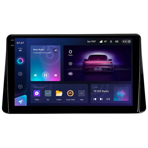 Штатная магнитола Teyes CC3 2k 6+128 Gb Mitsubishi Eclipse Cross 1 2017-2021 (F2) 10"