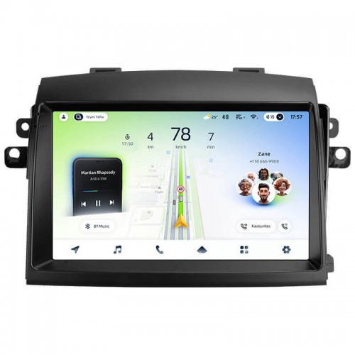 Штатная магнитола Teyes CC4L 6+64 Gb Toyota Sienna 2 XL20 2003-2010 9"