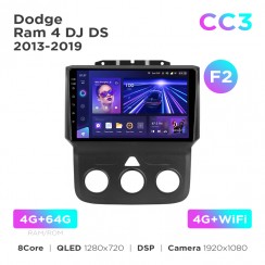 Штатная магнитола Teyes CC3 4+64 Gb Dodge Ram 4 DJ DS 2013-2019 (F2) 9