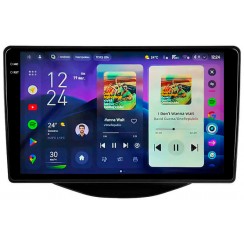 Штатна магнітола Teyes CC4 2k 6+64 Gb Peugeot 108 / Toyota Aygo B40 2014-2021 (F2) 9"