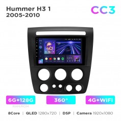 Штатна магнітола Teyes CC3 6+128 Gb 360° Hummer H3 1 2005-2010 9