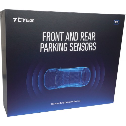 Парковочный радар для переднего и заднего бампера Teyes R2 (Black)