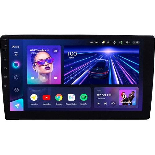 Універсальна штатна магнітола Teyes CC3L 4+32 Gb 9"