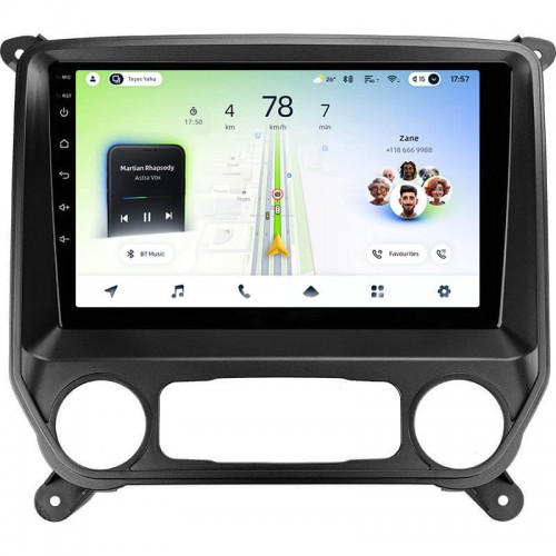 Штатна магнітола Teyes CC4L 6+64 Gb Chevrolet Silverado 3 GMTK2 2013-2019 10"
