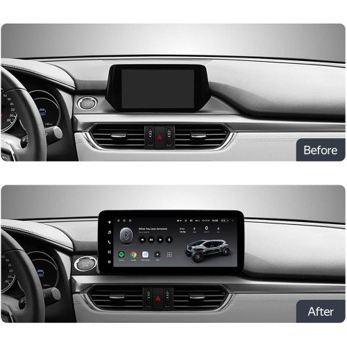 Штатна магнітола Teyes LUX ONE 4+64 Gb Mazda 6 / Atenza 3 GJ GL 2015-2018 (B) 12.3"