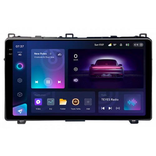 Штатная магнитола Teyes CC3 2k 6+128 Gb Toyota Corolla 11 2017-2018 9"