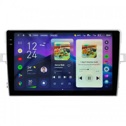 Штатна магнітола Teyes CC4 2k 6+64 Gb Toyota Verso R20 2009-2018 (F1) 9"