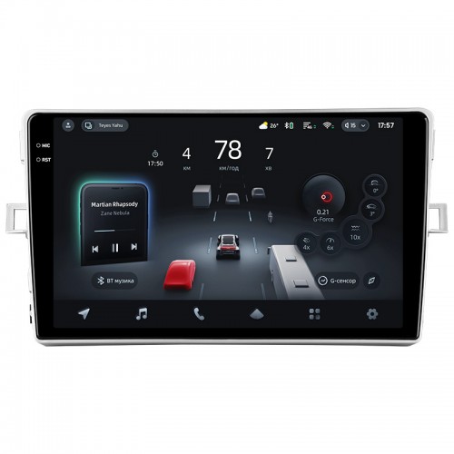 Штатная магнитола Teyes CC4 Pro 2k 8+128 Gb Toyota Verso R20 2009-2018 (F1) 9"