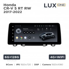 Штатна магнітола Teyes LUX ONE 4+32 Gb Honda CR-V 5 RT RW 2017-2022 12.3"