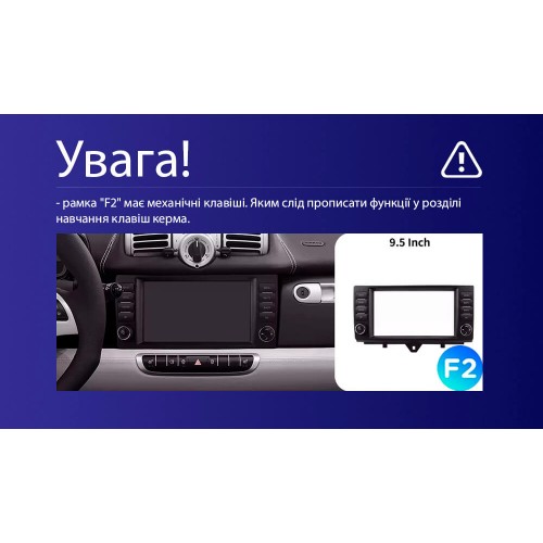 Штатна магнітола Teyes CC3 2k 4+64 Gb Mercedes-Benz Smart Fortwo 2 2010-2015 (F2) 9"
