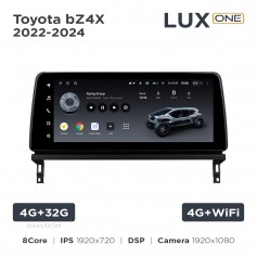 Штатная магнитола Teyes LUX ONE 4+32 Gb Toyota bZ4X 2022-2024 12.3"