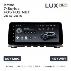 Штатна магнітола Teyes LUX ONE 6+128 Gb BMW 7-Series F01/F02 NBT 2013-2015 12.3"