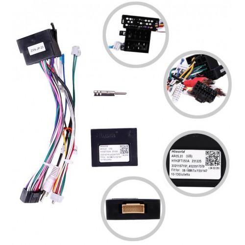 Штатна магнітола Teyes CC2 PLUS 3+32 Gb Alfa Romeo Giulietta (0 Din) 2010-2017 9"