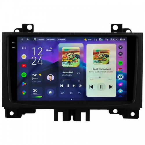 Штатная магнитола Teyes CC4 2k 8+128 Gb Mercedes-Benz Sprinter / Volkswagen Crafter 2006-2016 (F2) 9"