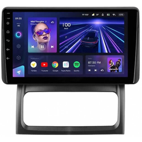 Штатная магнитола Teyes CC3 4+64 Gb Renault Clio 2 BB CB (0 Din) 2001-2012 9"