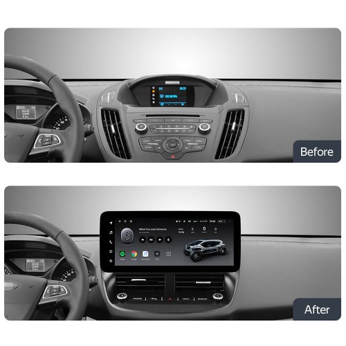 Штатная магнитола Teyes LUX ONE 6+128 Gb 360° Ford Kuga 2 / C-MAX / Escape 3 2012-2019 12.3"
