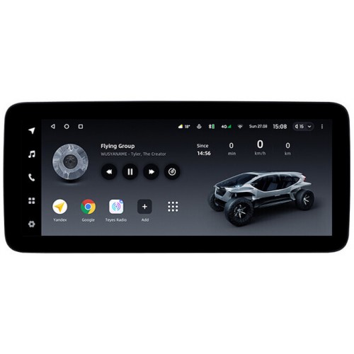 Штатная магнитола Teyes LUX ONE 4+32 Gb Ford Mustang 6 VI S550 2014-2023 12.3"