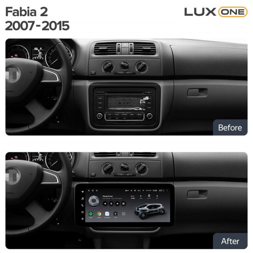 Штатна магнітола Teyes LUX ONE 6+128 Gb 360° Volkswagen Bora, Golf 6, Passat, Scirocco, Sharan, Touran / Skoda Octavia, Fabia 2 (YJ) 2003-2016 12.3"