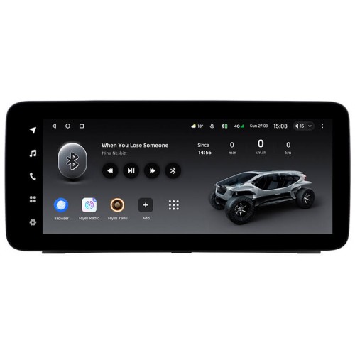 Штатна магнітола Teyes LUX ONE 4+32 Gb Jeep Wrangler 3 JK (YJ) 2010-2018 12.3"