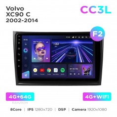 Штатная магнитола Teyes CC3L 4+64 Gb Volvo XC90 C 2002-2014 (F2) 10"