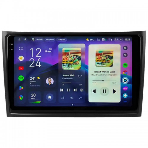 Штатная магнитола Teyes CC4 Pro 2k 8+128 Gb Volvo XC90 C 2002-2014 (F2) 10"