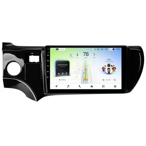 Штатна магнітола Teyes CC4L 6+64 Gb Toyota Aqua 2011-2017 9"