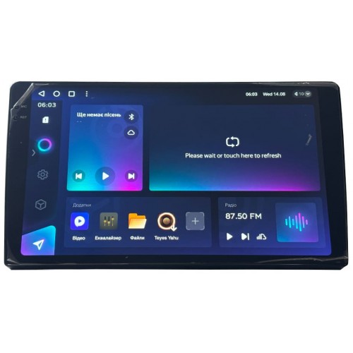 Універсальна штатна магнітола Teyes CC3 2k 6+128 Gb 9" Refurbished