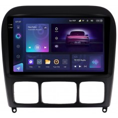 Штатна магнітола Teyes CC3 2k 4+32 Gb Mercedes-Benz S-Class W220 1998-2005 Black 9"