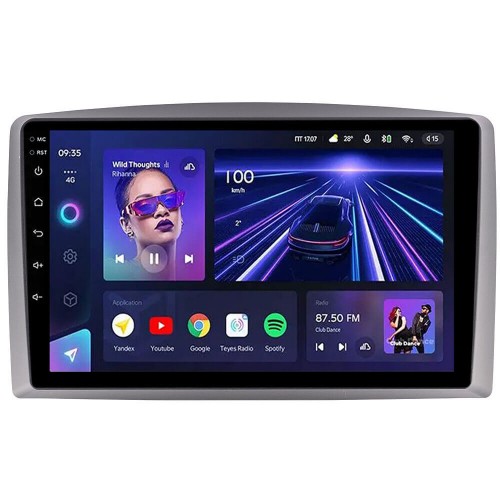 Штатна магнітола Teyes CC3 6+128 Gb Mercedes-Benz Vito 2014-2021 Black A-Mod 10"