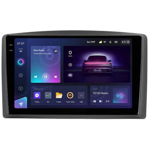 Штатная магнитола Teyes CC3 2k 6+128 Gb Mercedes-Benz Vito 2014-2021 Black A-Mod 10"