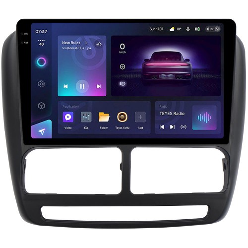 Штатна магнітола Teyes CC3 2k 4+32 Gb Fiat Doblo 2 263 2009-2015/Opel Combo 2011-2018 9"