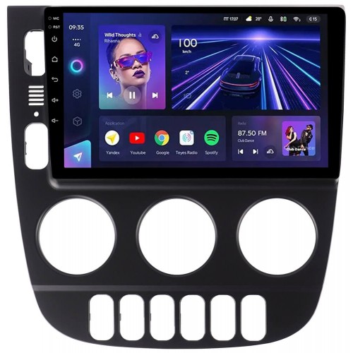 Штатная магнитола Teyes CC3 4+64 Gb Mercedes-Benz M-Class ML320 W163 2003-2005 LHD Black 9"