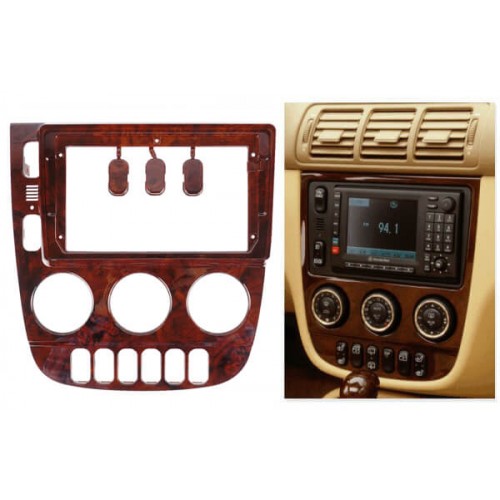 Штатна магнітола Teyes CC3 2k 4+32 Gb Mercedes-Benz M-Class ML320 W163 2003-2005 LHD Wooden 9"