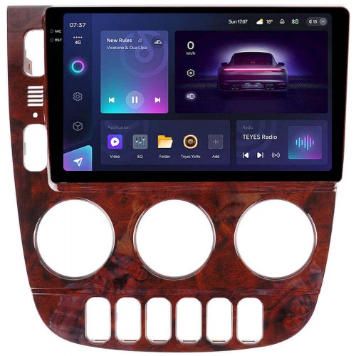 Штатна магнітола Teyes CC3 2k 4+32 Gb Mercedes-Benz M-Class ML320 W163 2003-2005 LHD Wooden 9"