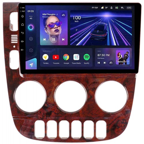 Штатная магнитола Teyes CC3 4+32 Gb Mercedes-Benz M-Class ML320 W163 2003-2005 LHD Wooden 9"
