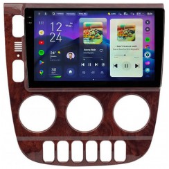Штатна магнітола Teyes CC4 2k 6+64 Gb Mercedes-Benz M-Class ML320 W163 2003-2005 LHD Wooden 9"