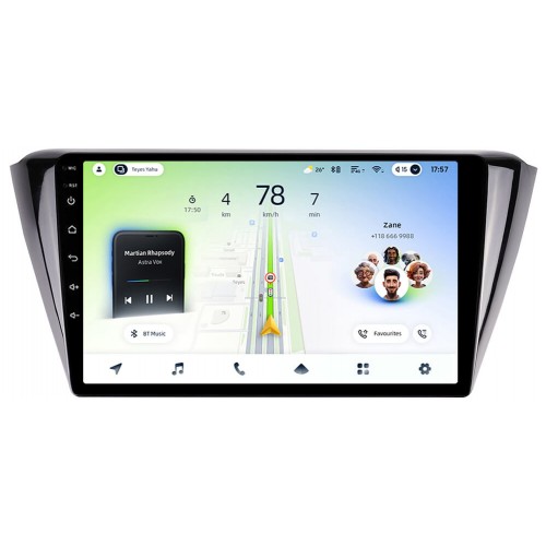 Штатна магнітола Teyes CC4L 4+64 Gb Skoda Fabia 2014-2018 9"