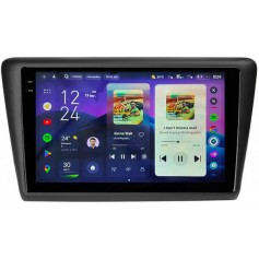 Штатна магнітола Teyes CC4 2k 6+64 Gb Skoda Rapid NH1 NH3 2012-2018 9"