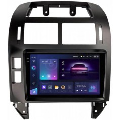 Штатна магнітола Teyes CC3 2k 6+128 Gb 360° Volkswagen POLO 4 Mk4 2004-2011 Black 9"