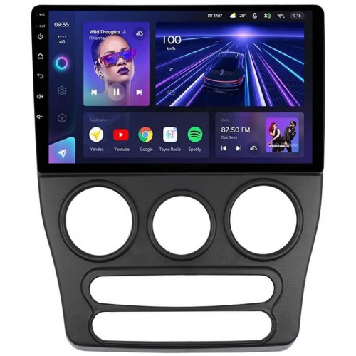 Штатна магнітола Teyes CC3L 4+64 Gb Chery QQ 2013-2017 Black 9"