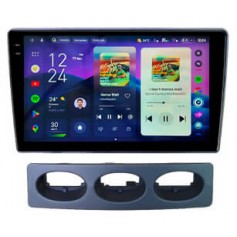 Штатная магнитола Teyes CC4 Pro 2k 12+256 Gb Chery QQ3 2004-2012 Black 9"