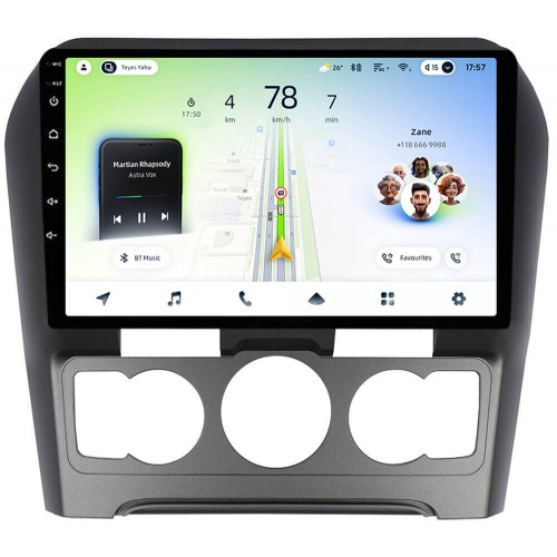 Штатна магнітола Teyes CC4L 4+64 Gb Citroen C4 2015-2018 AT AC 9"