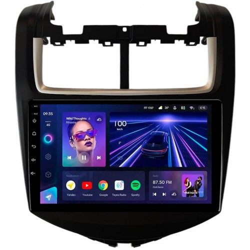 Штатная магнитола Teyes CC3 6+128 Gb Chevrolet Aveo 2014+ 9"