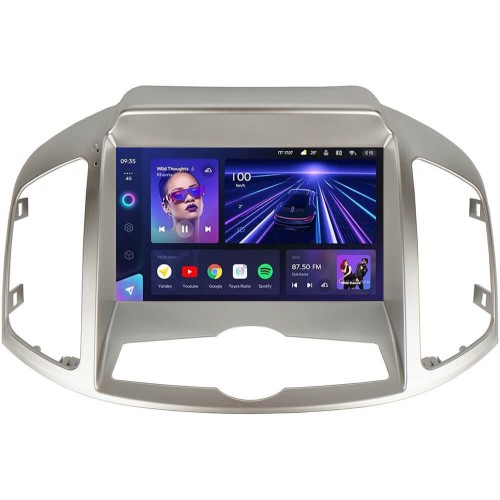 Штатна магнітола Teyes CC3L 4+64 Gb Chevrolet Captiva 1 2011-2016 9"