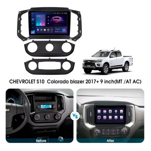 Штатная магнитола Teyes CC3 2k 4+32 Gb Chevrolet Colorado/Blazer/S10, Isuzu D-MAX 2017-2019 9"