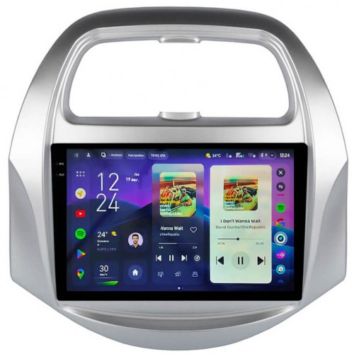 Штатна магнітола Teyes CC4 Pro 2k 8+128 Gb Chevrolet Spark Beat 2018-2020 9"