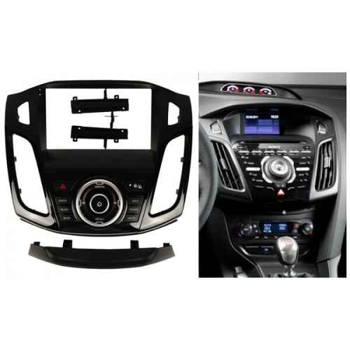 Штатна магнітола Teyes CC3 2k 4+32 Gb Ford Focus 3 2012-2019 A-MOD Black UV 9"